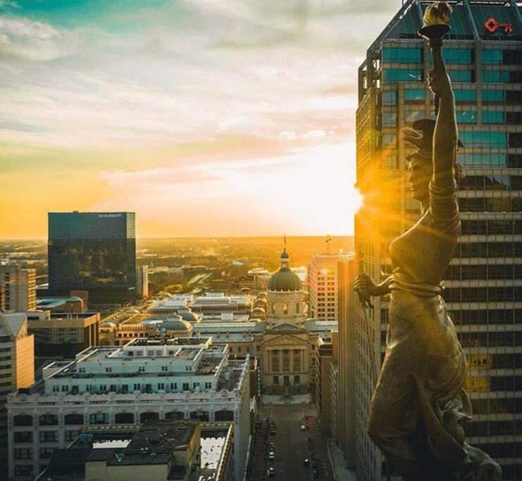 Cozysuites L 1Br, Monument Circle, Indy Indianapolis Eksteriør bilde